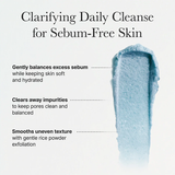 Arencia Fresh Blue Hyssop Rice Mochi Cleanser
