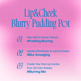 FWEE Lip & Cheek Blurry Pudding Pot PK03 Cherry