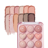 Colorgram Pin Point Eyeshadow Palette 01 Peach + Coral