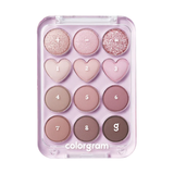 Colorgram Pin Point Eyeshadow Palette 02 Pink + Mauve