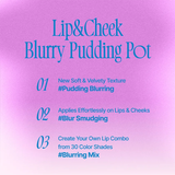 FWEE Lip & Cheek Blurry Pudding Pot MV03 Baddie