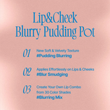FWEE Lip & Cheek Blurry Pudding Pot ND02 Like