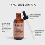 KITSCH 100% Pure Castor Oil