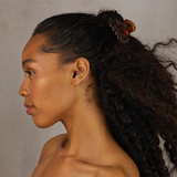 KITSCH Medium Puffy Claw Clips Set Black/Tortoise