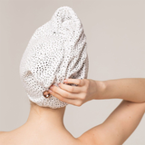 KITSCH Quick Dry Hair Towel Micro Dot