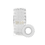 KITSCH Spiral Hair Ties Clear
