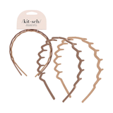 KITSCH Zig Zag Headband Neutral