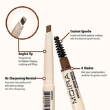 MOIRA Angled Brow Pencil 004 Soft Brown