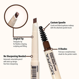 MOIRA Angled Brow Pencil 006 Dark Brown