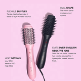 Mermade Hair Blow Dry Brush Pink
