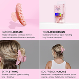 Mermade Hair Claw Clip Pink