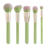 Spectrum Collections Matcha 5 Piece Face Brush Set