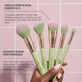 Spectrum Collections Matcha 5 Piece Face Brush Set