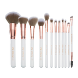 Spectrum Collections White Marble 12 Piece Brush Set